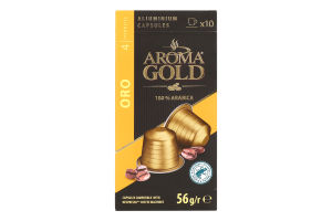 Кава 100% арабіка Oro Aroma Gold к/у 56г