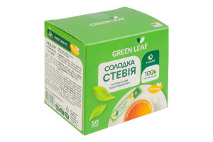 Стевія солодка Green Leaf к/у 50х4г