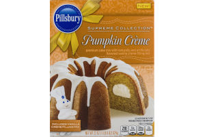 Pillsbury Supreme Collection Premium Pumpkin Creme Cake Mix with Vanilla Creme Filling Mix