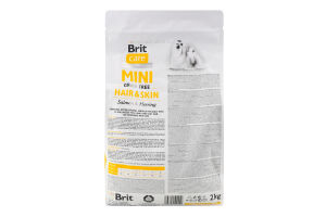 Корм д/дорослих собак малих порід беззерновий Догляд за шкірою та шерстю сухий 2кг Бріт Кеа