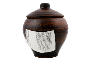 Ковбаса Домашня свиняча смажена 350г в горщику Майстерня ковбас