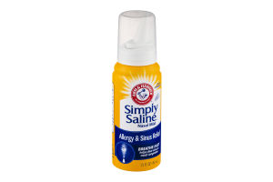Arm & Hammer Simply Saline Nasal Mist Allergy & Sinus Relief