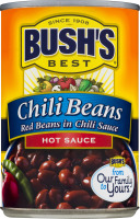 BUSH’S BEST Chili Beans Red Beans Hot Chili Sauce