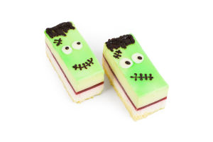 Тістечко фісташкове з малиновим желе ваг