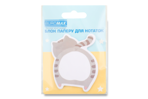 Блок д/нотаток Фанні Енімалс 75*75мм 30аркушів BM.2381-76 Буромакс