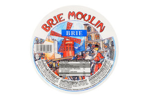 Сыр 60% мягкий Бри Moulin м/у 500г