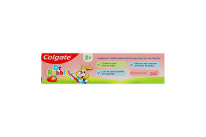 Паста зубная для детей от 2лет со вкусом клубники Доктор Заяц Colgate 50мл
