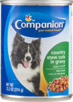 Companion Dog Food Country Stew Cuts in Gravy