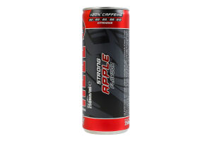 Напиток энергетический безалкогольный газированный пастеризованный со вкусом яблока и тутти-фрутти Strong Hell ж/б 250мл
