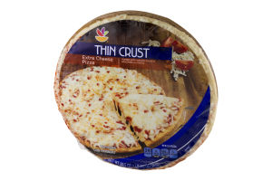 Ahold Extra Cheese Pizza Thin Crust