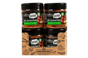 Приправа натуральна з розмарином та часником До шашлику Professional Pripravka п/б 65г