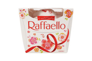 Конфеты в кокосовой стружке с цельным миндальным орехом Raffaello к/у 150г