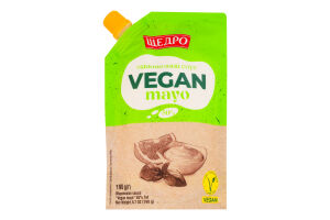 Соус майонезний 50% Vegan mayo Щедро д/п 190г