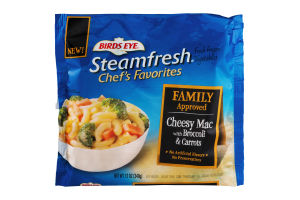 Birds Eye Steamfresh Chef's Favorites Cheesy Mac With Broccoli & Carrots