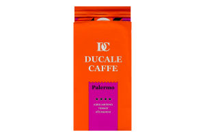 Кофе натуральный жареный молотый Palermo Ducale Caffe в/у 250г