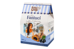 Вироби кондитерські Fantuci Mini з смаком смородини 300г Boni Sano