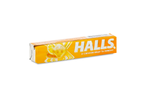 Карамель льодяникова зі смаком меду та лимону Halls м/у 25.2г