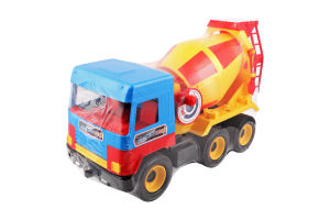 Іграшка пластикова Авто бетонозмішувач Middle truck Wader 39223