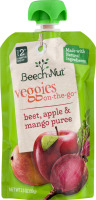 Beech-Nut Veggies On-The-Go Beet, Apple & Mango Puree Stage 2