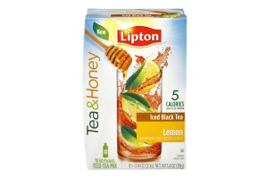 Lipton Tea & Honey Lemon Iced Black Tea To-Go Packets