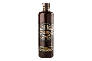 Напій алкогольний 0.5л 45% міцний Original Riga Black Balsam пл