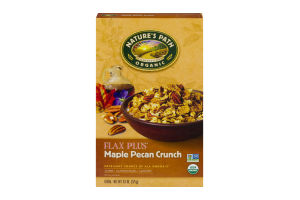 Nature's Path Organic Flax Plus Maple Pecan Crunch Cereal