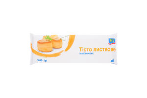 Тесто замороженное слоеное aro м/у 1кг