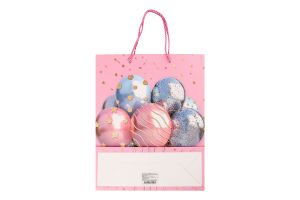 Пакет подарочный 32х26х10см №1423084 Happy Birthday Greenwich Products Co. Limited 1шт