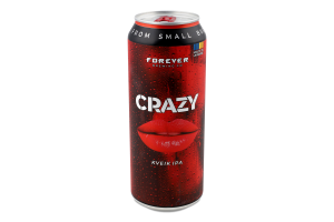 Пиво Forever 0,5 л з/б Crazy
