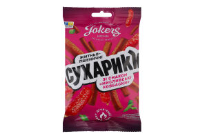 Сухарики ржано-пшеничные Охотничьи колбаски Jokers м/у 60г