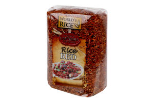 Рис красный World's Rice м/у 500г