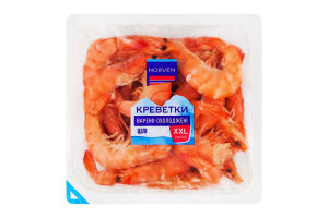 Креветки целые варено-охлажденные 20-40 XXL Norven лоток 600г