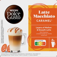 Напиток кофейный Карамель Латте макьято Dolce Gusto Nescafe к/у 145.6г