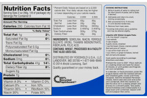 Ahold Pot-Sized Linguine