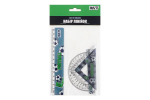 Набір лінійок Yes! Football 3пр