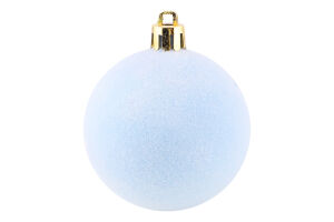 Прикраса ялинкова Куля Оксамит 60мм 31021