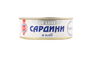 Сардини в олії De luxe Valmis з/б 240г