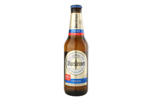 Пиво 0.33л 0.05% безалкогольное светлое пастеризованное Premium Fresh Warsteiner бут