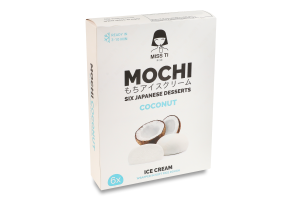 Морозиво кокосове в рисовому тісті Мочі Miss Ti к/у 6х35г