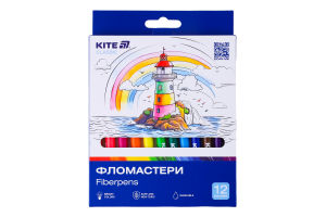 Фломастери №K-447 Classic Kite 12шт