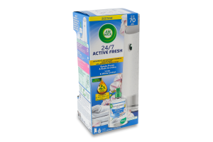 Освіжувач повітря автоматичний Ранкова свіжість та квіти орхідеї Active fresh Air Wick 228мл