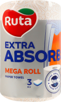 Рушник паперовий 3-х шаровий 200 листів Extra absorb Selecta Ruta 1шт