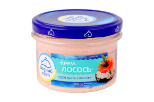 Паста з лососем Крем-лосось Водний світ с/б 160г