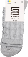Шкарпетки жіночі з елементами 3Д класичні р.23-25 Premier Socks
