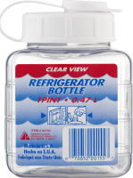 Arrow Refigerator Bottle 1 Pint Clear View