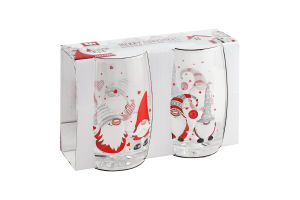 Набір склянок MBM My Home РіздвІстор 300млMH-1386