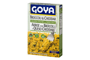 Goya Country Style Rice & Cheese Sauce Broccoli & Cheddar