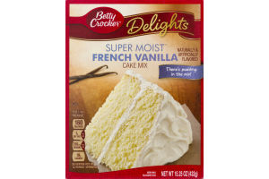Betty Crocker Super Moist Cake Mix French Vanilla
