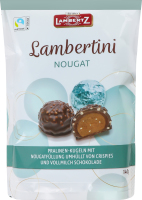 Цукерки Lambertz Ламбертіні праліне фундук-нуга