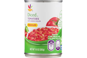 Ahold Diced Tomatoes with Green Chilies Medium